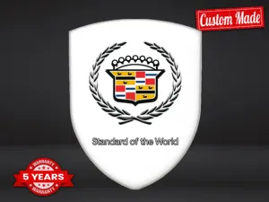 Cadillac Adesivi Logo Personalizzati Qualità Design Sobrio